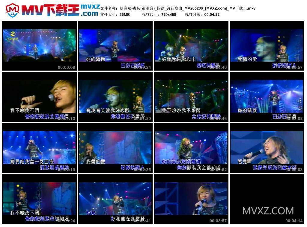胡彦斌-毒药(演唱会)_国语_流行歌曲_MA205236